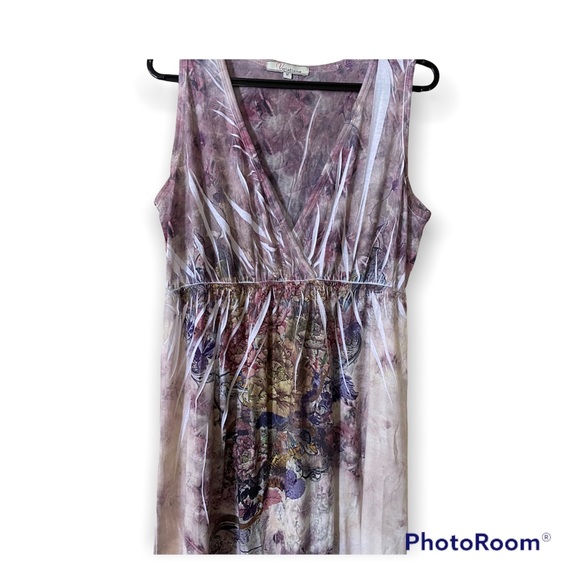 Maxi Dress size Medium by Variations Empire Waist - Picture 5 of 7